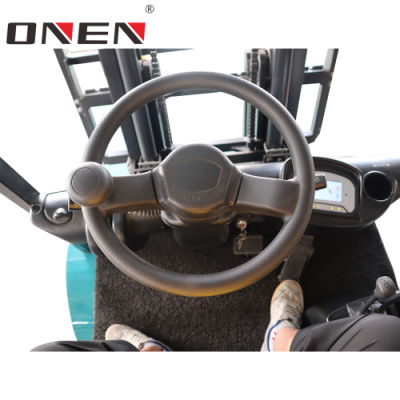 中国工厂价格 OEM/ODM 2000-3500kg 四轮平衡重负荷电池电动叉车与 CE RoHS 测试